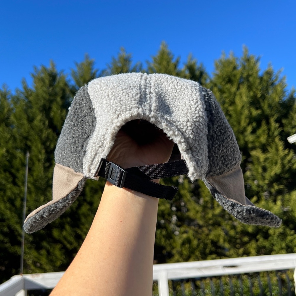 REI Sweatband Earflaps Fleece Lining Big Kids Winter Hat Sz L/XL - Picture 5 of 11